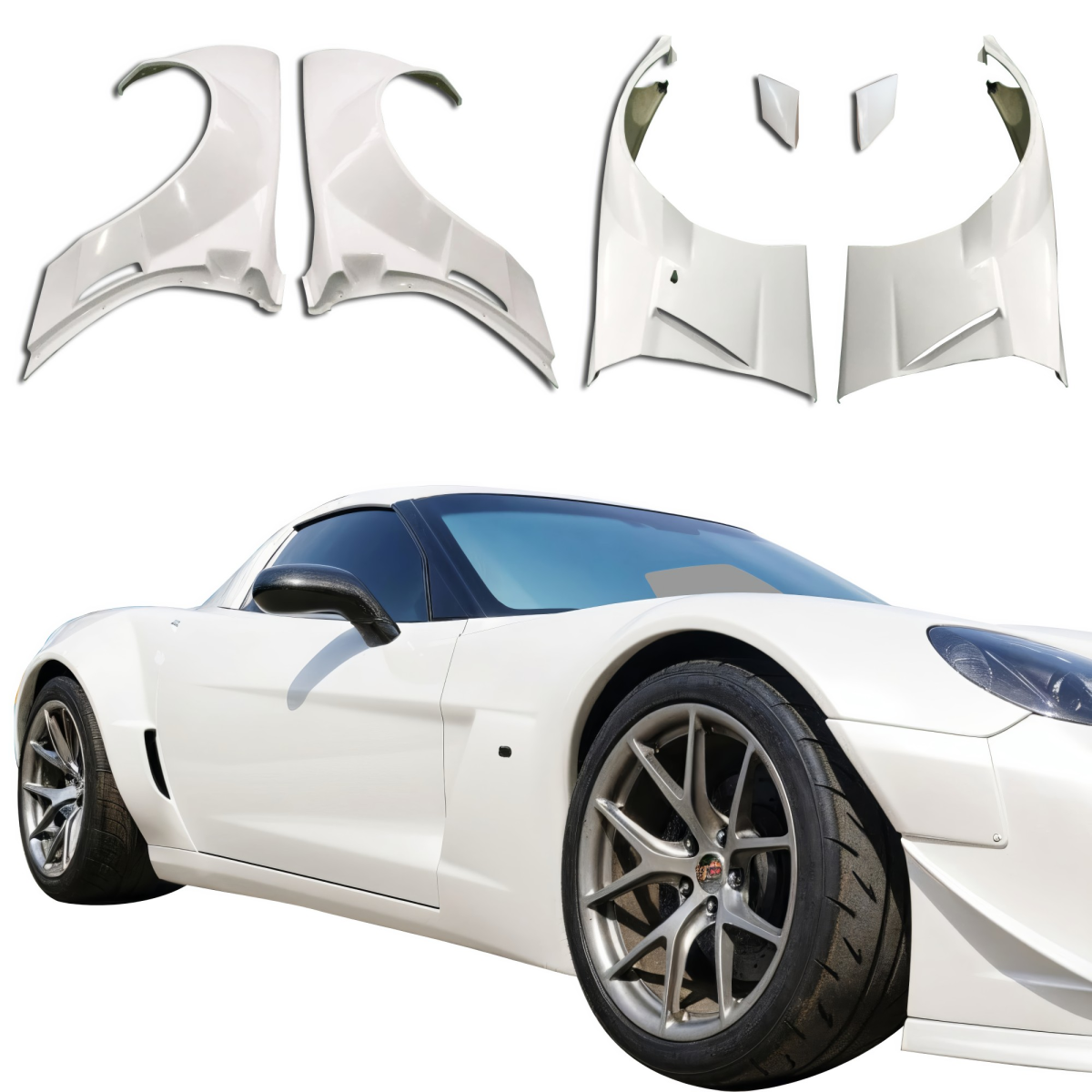 Modify your Chevrolet Corvette 2005 with our Exterior/Fenders -
