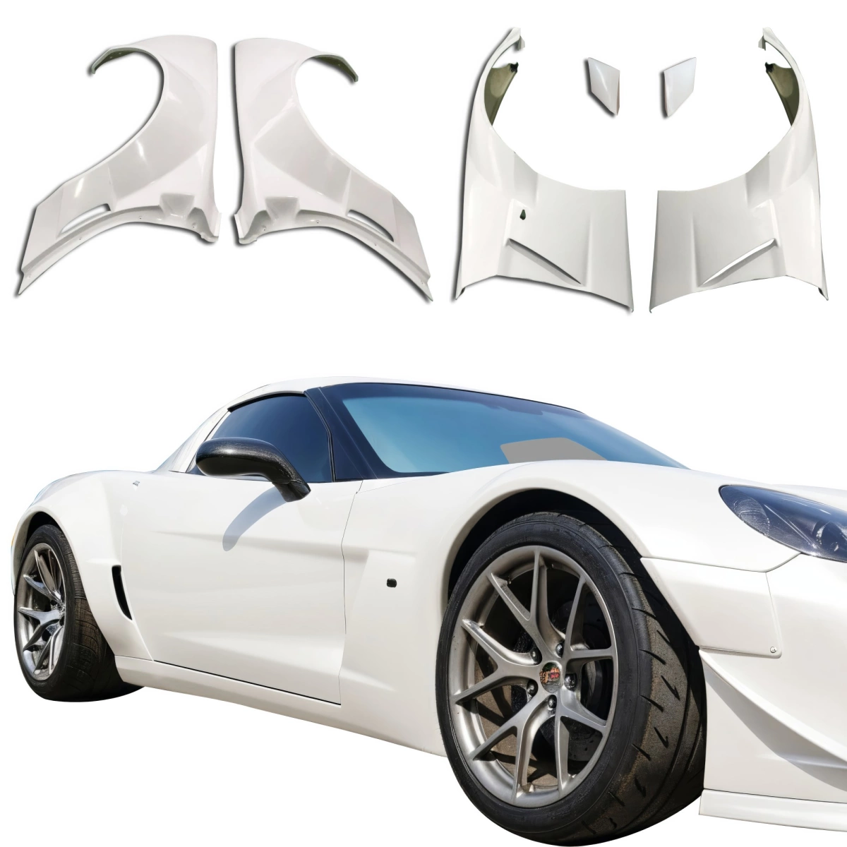 Modify your Chevrolet Corvette 2005 with our Exterior/Fenders - 1