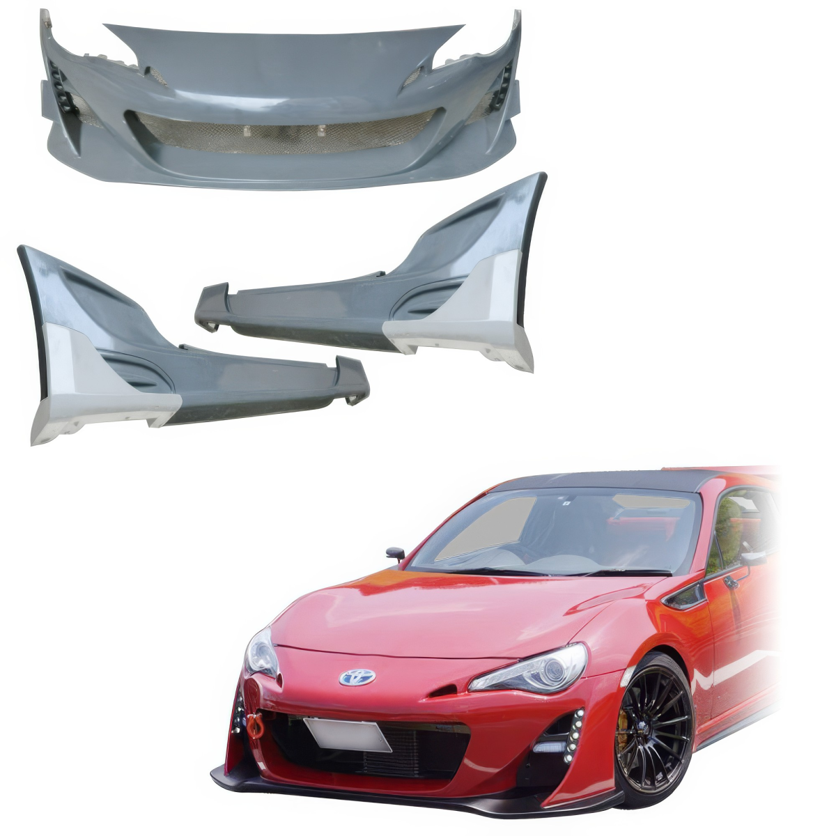 Modify your Scion FR-S 2013 with our Exterior/Complete Body Kits - 