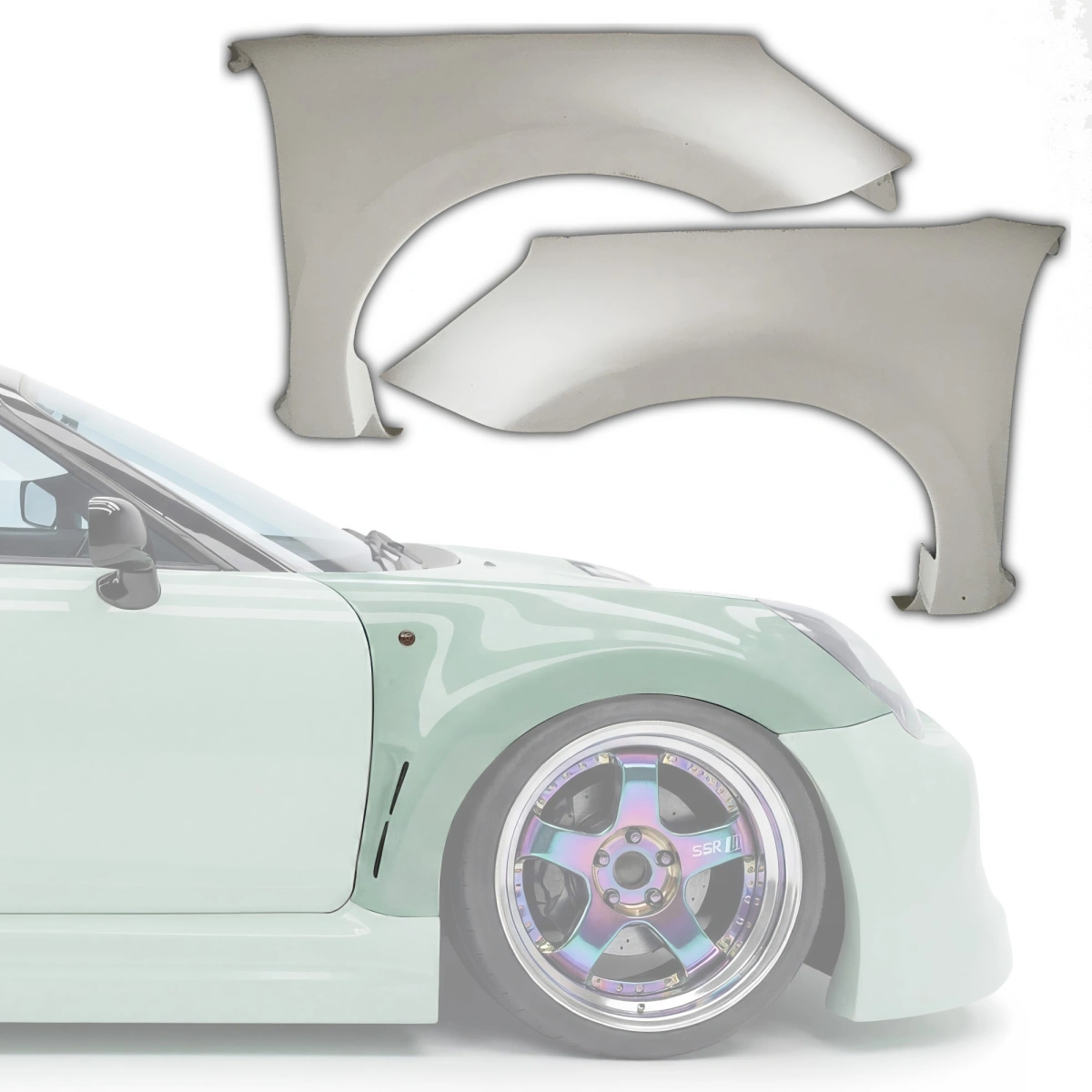 Modify your Toyota MR2 Spyder 2000 with our Exterior/Fenders - 18