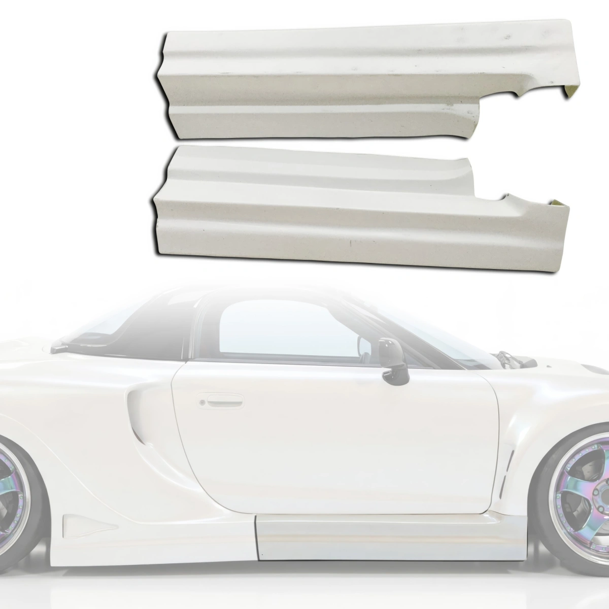Modify your Toyota MR2 Spyder 2000 with our Exterior/Side Skirts - 1