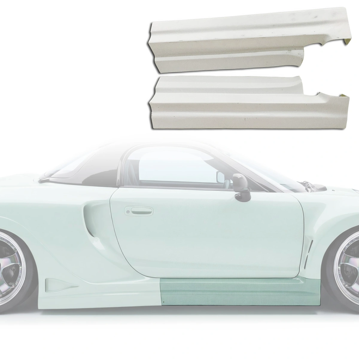 Modify your Toyota MR2 Spyder 2000 with our Exterior/Side Skirts - 20