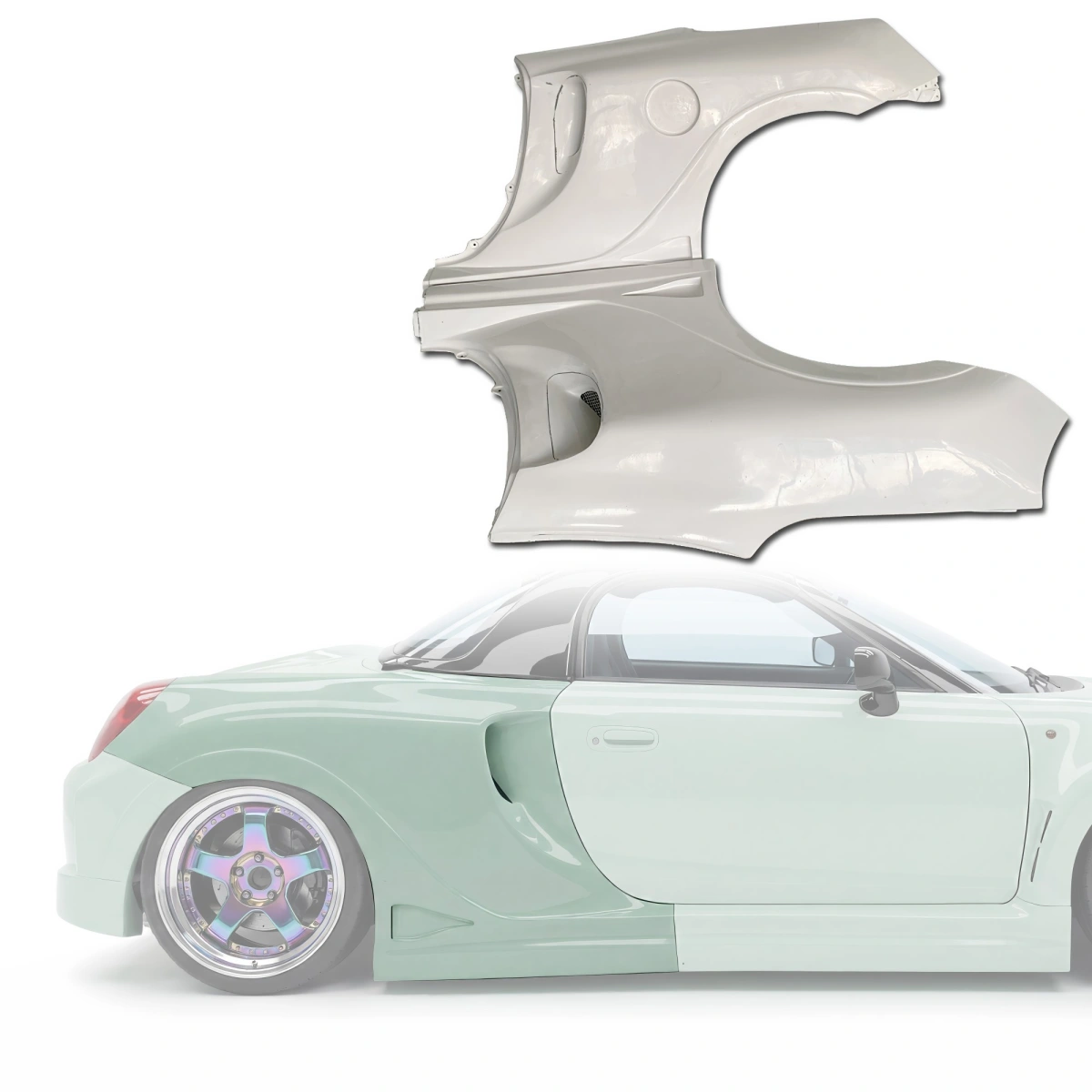 Modify your Toyota MR2 Spyder 2000 with our Exterior/Fenders - 18