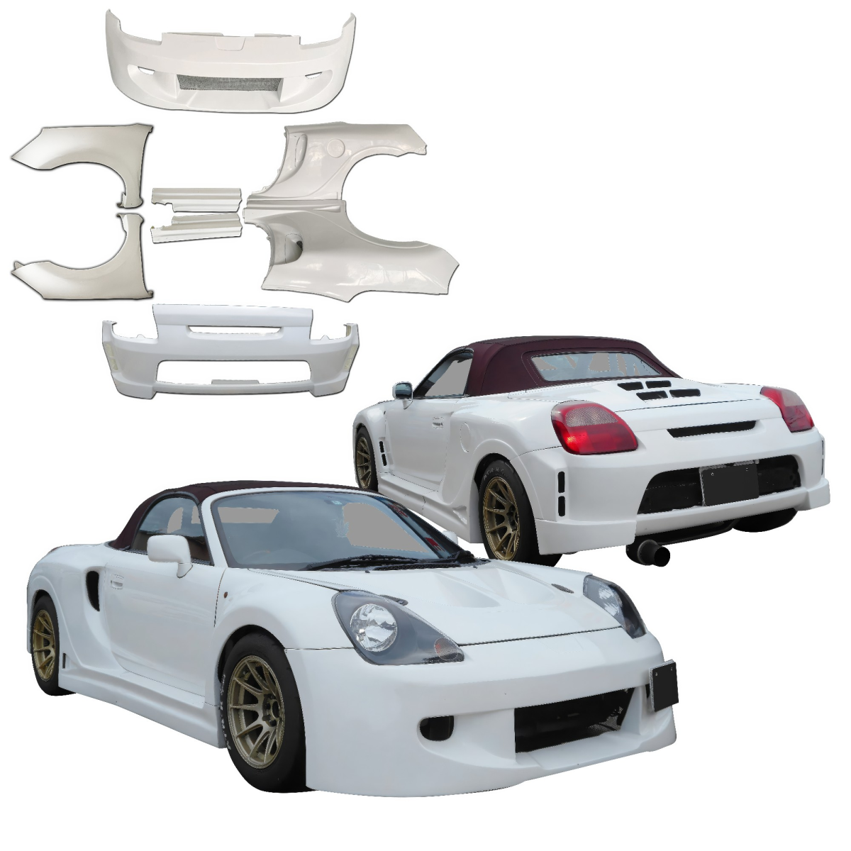 Modify your Toyota MR2 2000 with our Exterior/Complete Body Kits - 