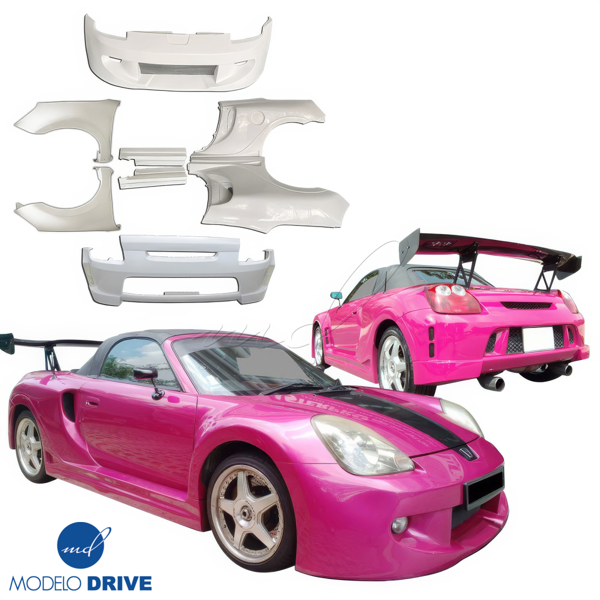 Modify your Toyota MR2 2000 with our Exterior/Complete Body Kits - 