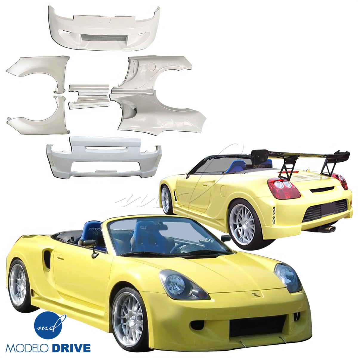 Modify your Toyota MR2 Spyder 2000 with our Exterior/Complete Body Kits - 5