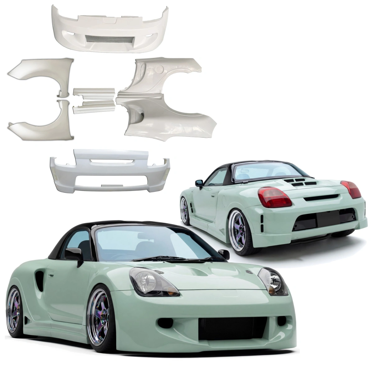 Modify your Toyota MR2 Spyder 2000 with our Exterior/Complete Body Kits - 7