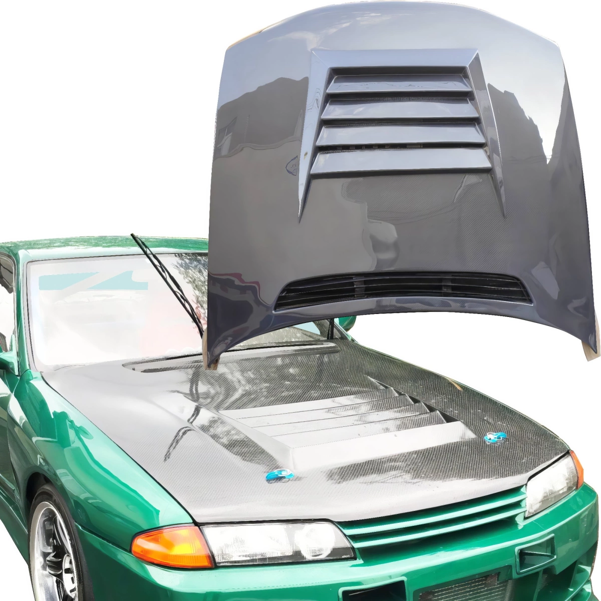 Modify your Nissan Skyline (R32) GTR 1990 with our Exterior/Hoods - 1