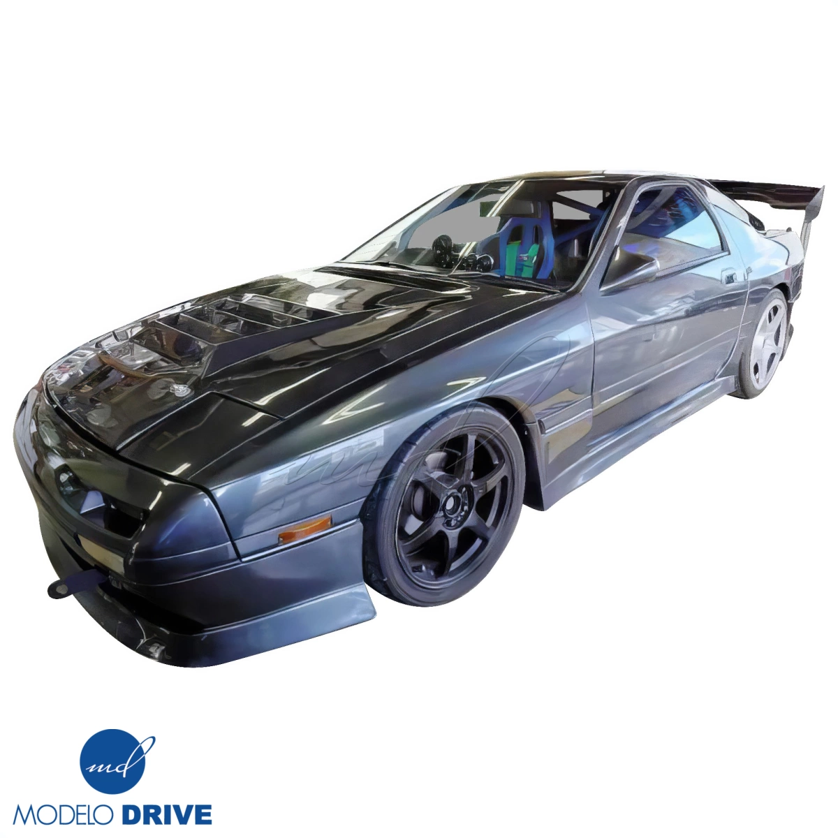 Modify your Mazda RX-7 1986 with our Exterior/Hoods - 4