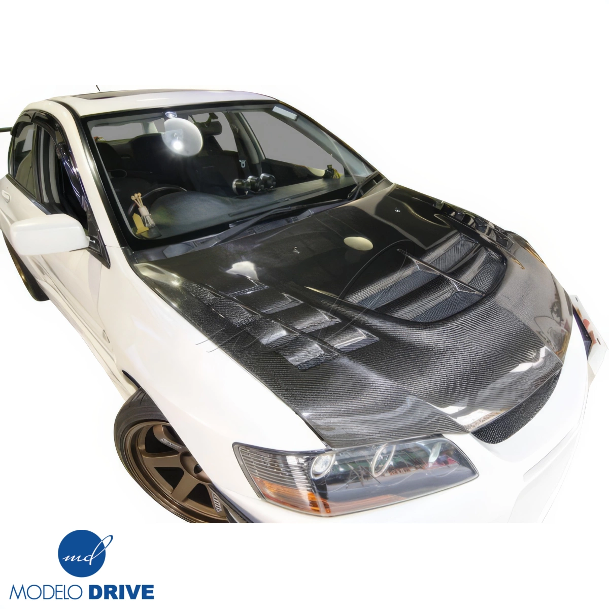 Modify your Mitsubishi Evolution 2003 with our Exterior/Hoods - 3