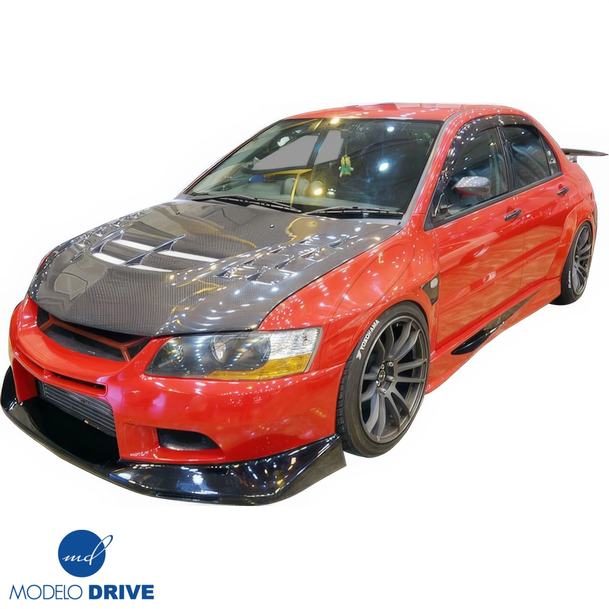 Modify your Mitsubishi Evolution 2003 with our Exterior/Hoods - 8
