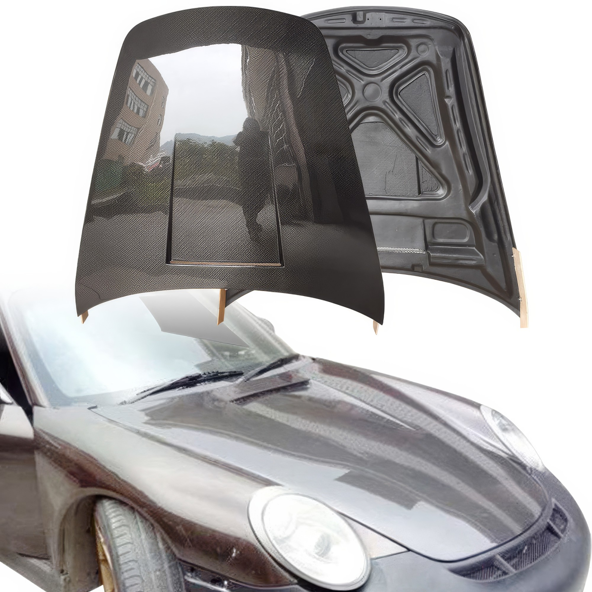Modify your Porsche 911 2005 with our Exterior/Hoods -