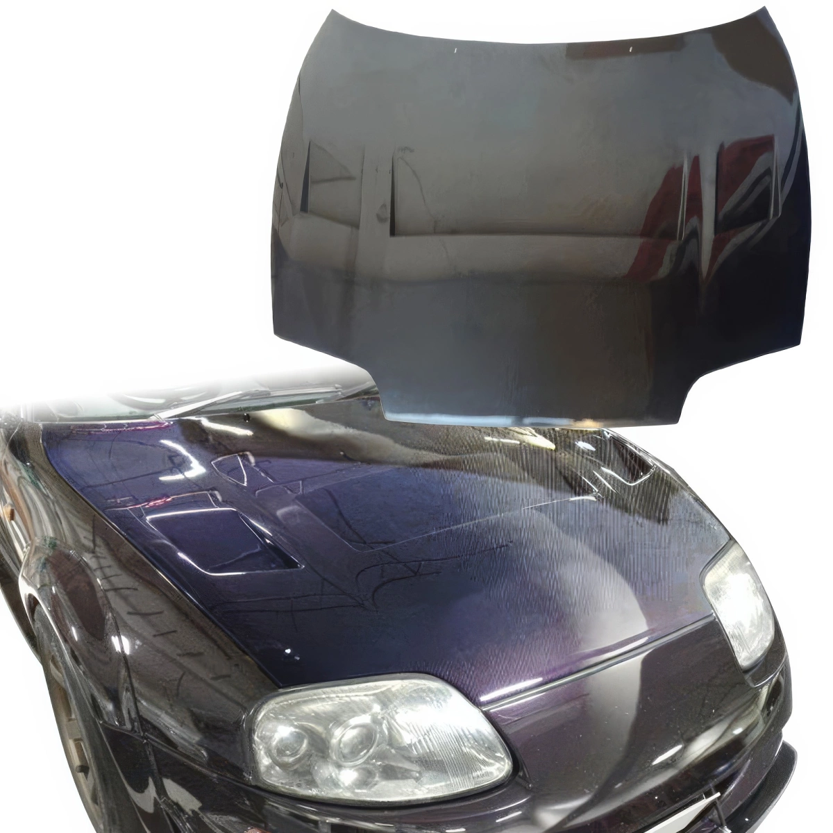 Modify your Toyota Supra 1993 with our Exterior/Hoods - 1