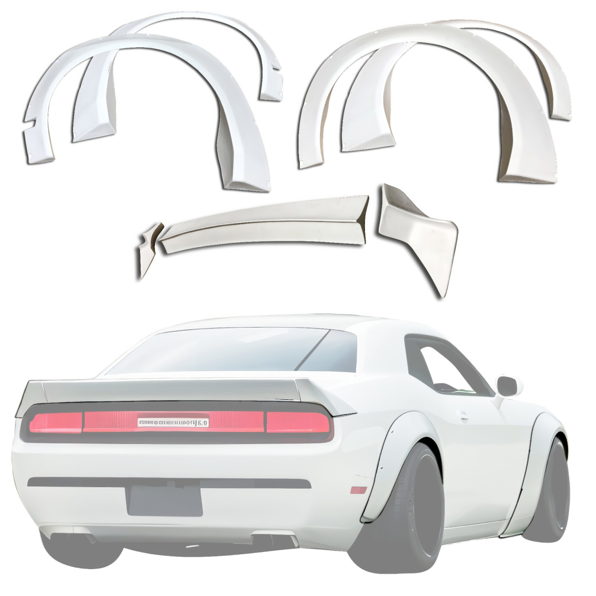 Modify your Dodge Challenger 2008 with our Exterior/Complete Body Kits - 