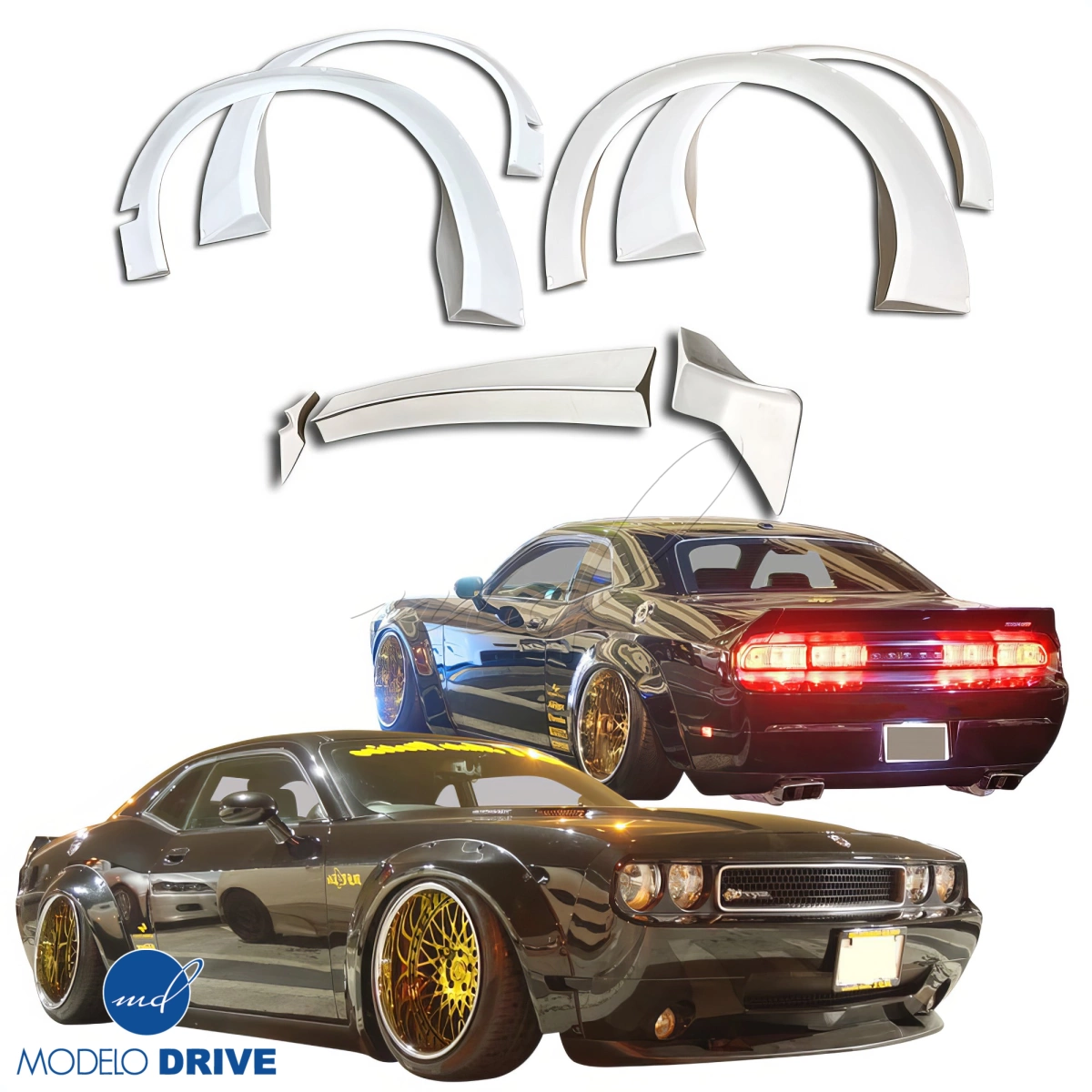 Modify your Dodge Challenger 2008 with our Exterior/Complete Body Kits - 2