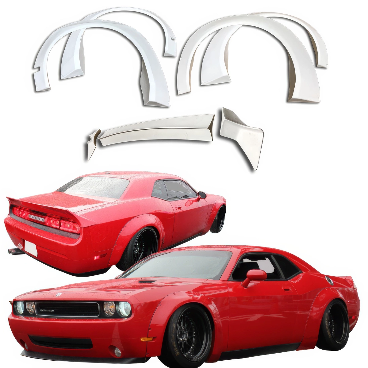 Modify your Dodge Challenger 2008 with our Exterior/Complete Body Kits - 3