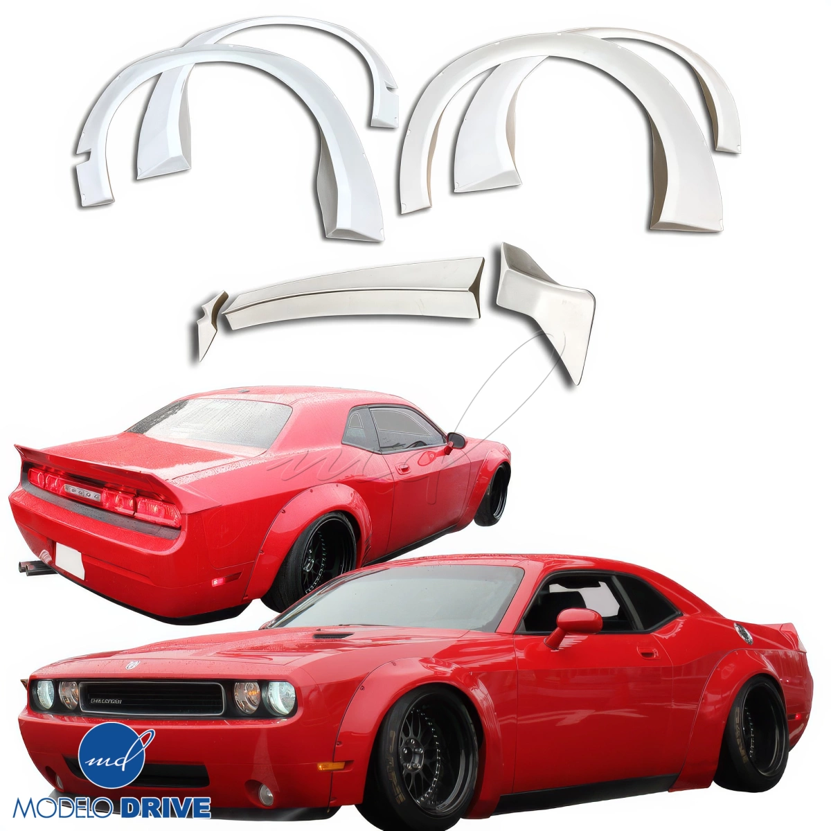 Modify your Dodge Challenger 2008 with our Exterior/Complete Body Kits - 4