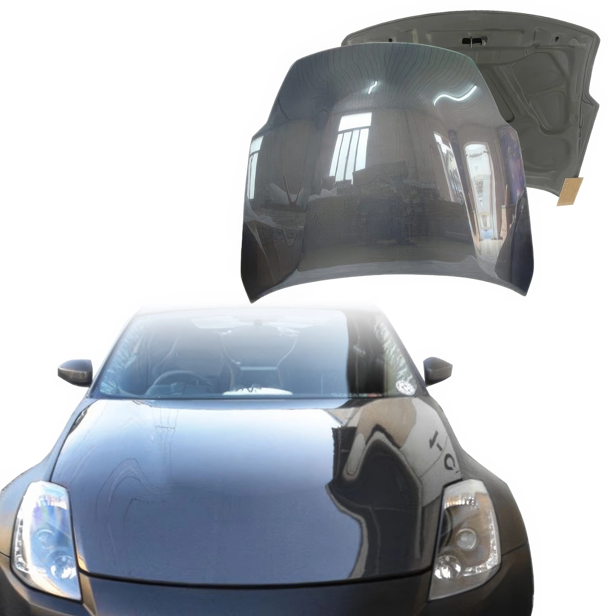 Modify your Nissan 350Z 2007 with our Exterior/Hoods - 1