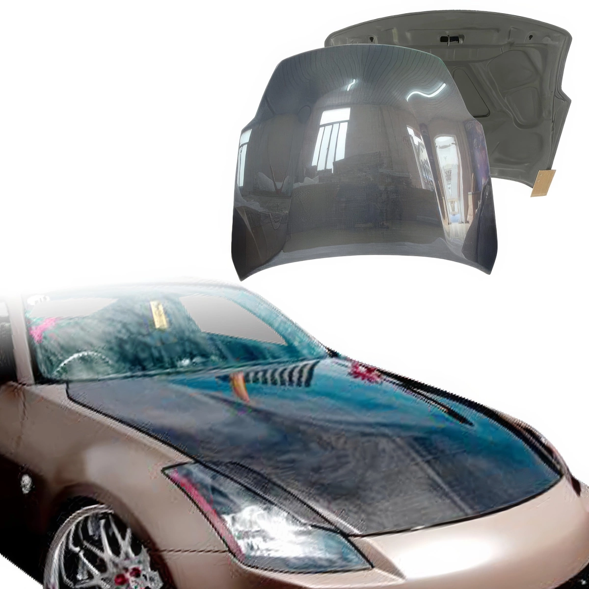 Modify your Nissan 350Z 2007 with our Exterior/Hoods - 6