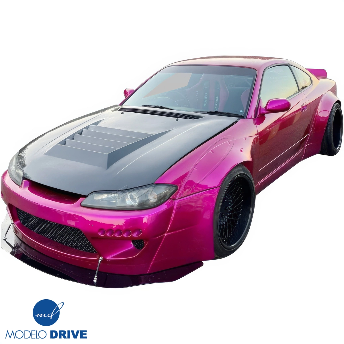 Modify your Nissan Silvia 1999 with our Exterior/Hoods - 6