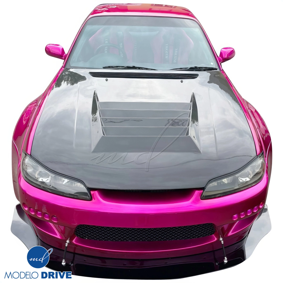Modify your Nissan Silvia 1999 with our Exterior/Hoods - 7