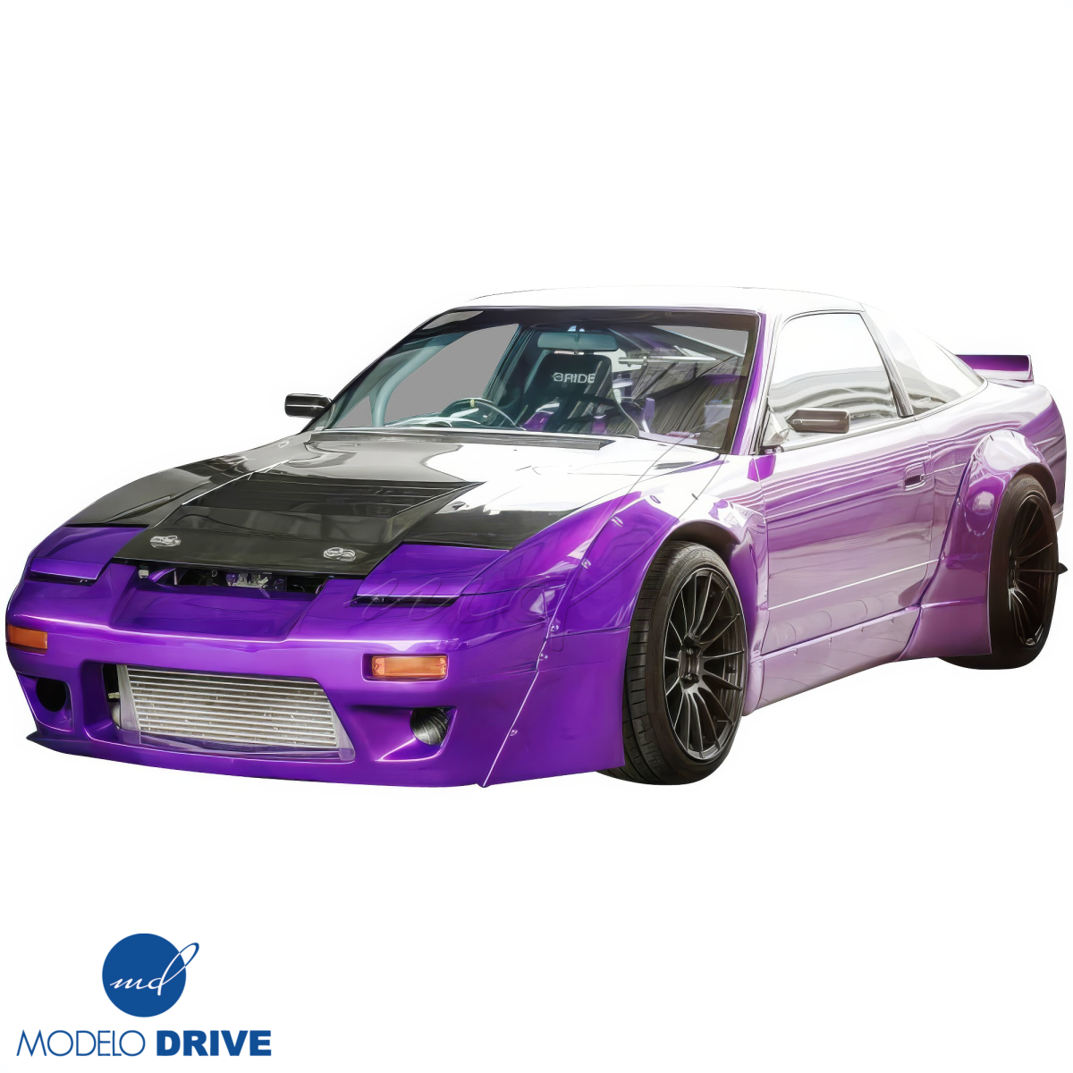 Modify your Nissan 240SX 1989 with our Exterior/Hoods - 