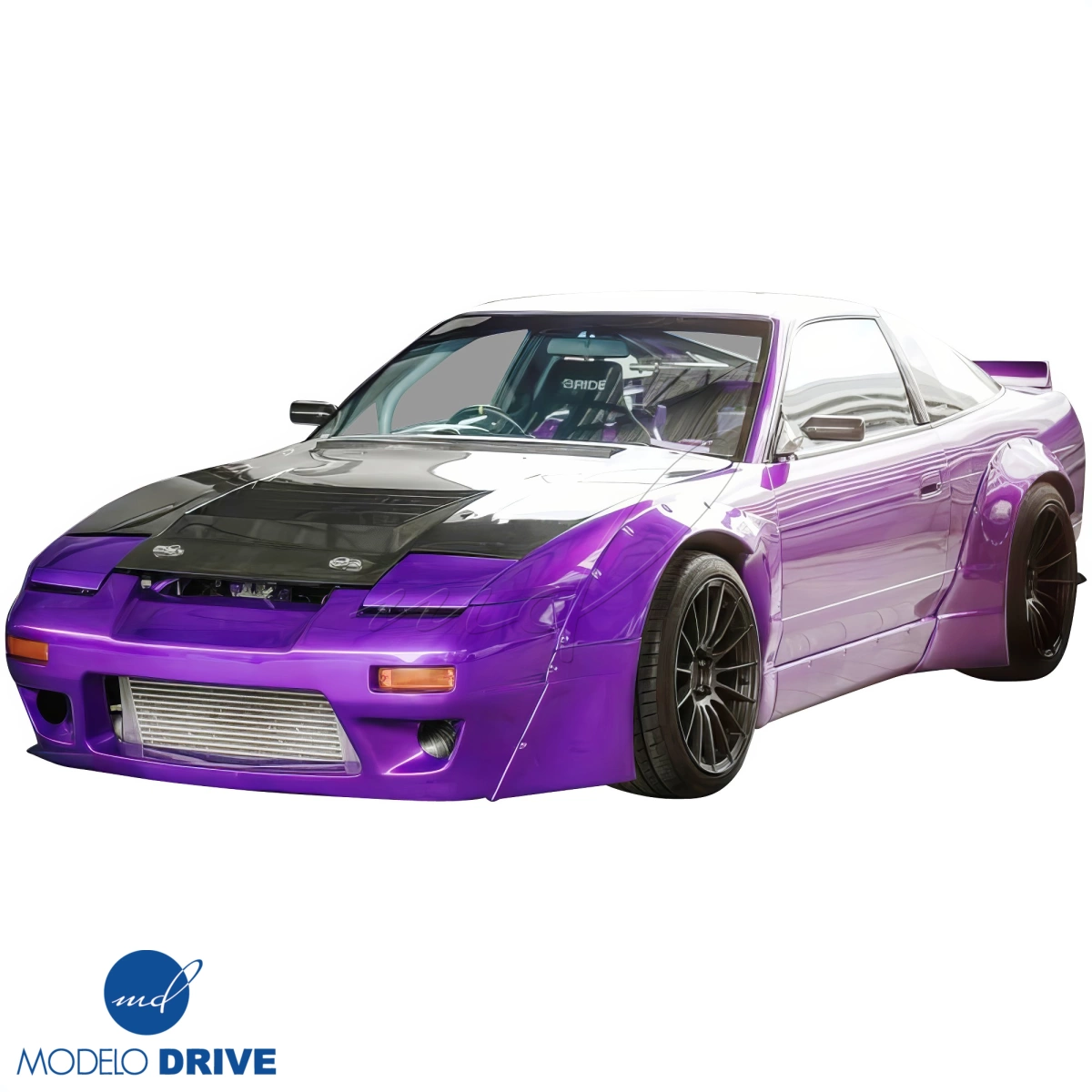 Modify your Nissan 240SX 1989 with our Exterior/Hoods - 8