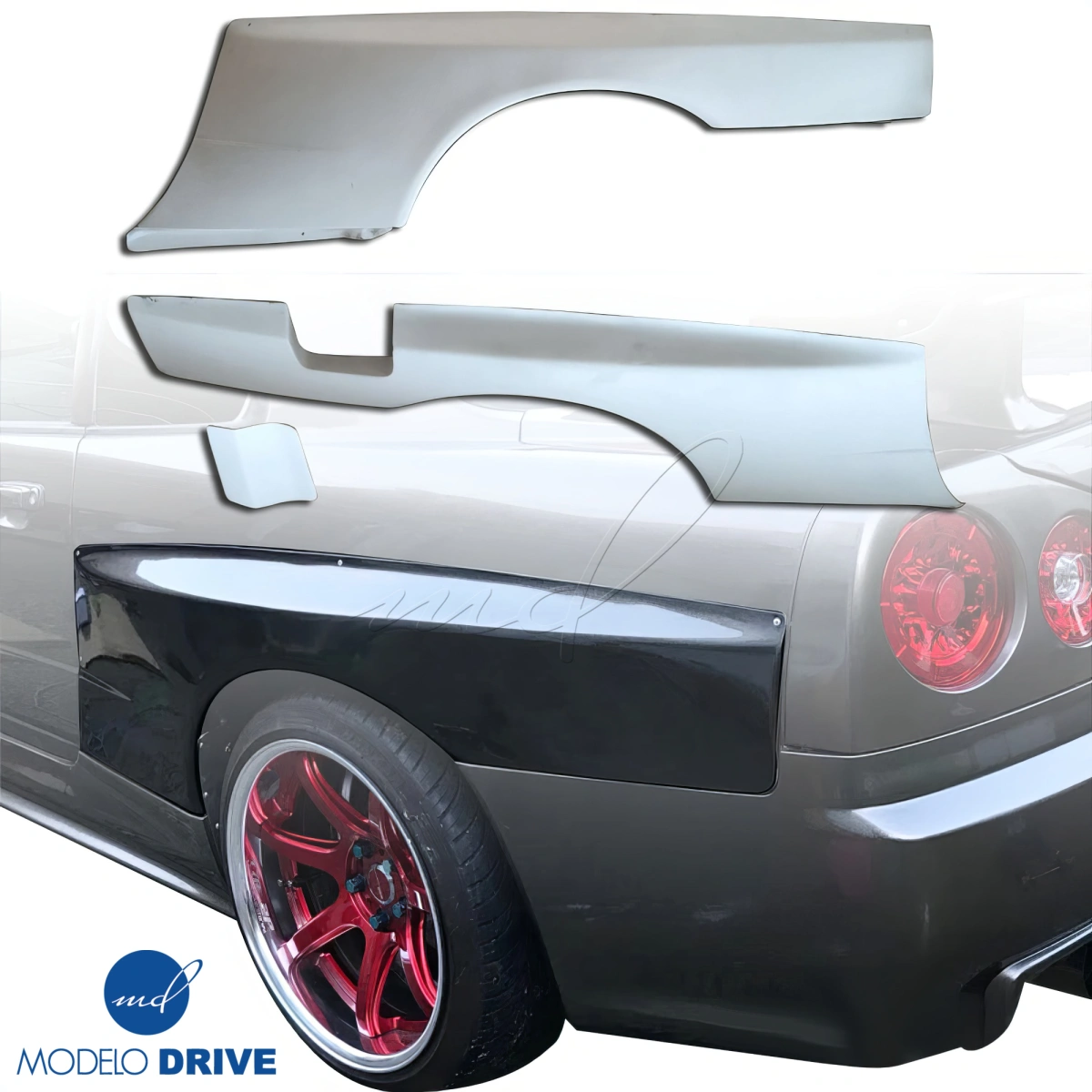 Modify your Nissan Skyline (R34) GTS 1999 with our Exterior/Fenders - 2