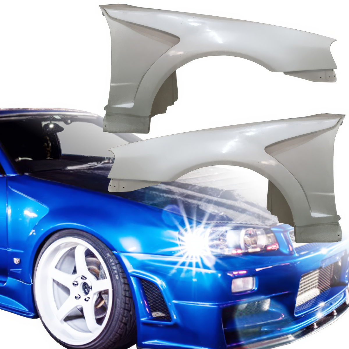 Modify your Nissan Skyline R34 1999 with our Exterior/Fenders - 