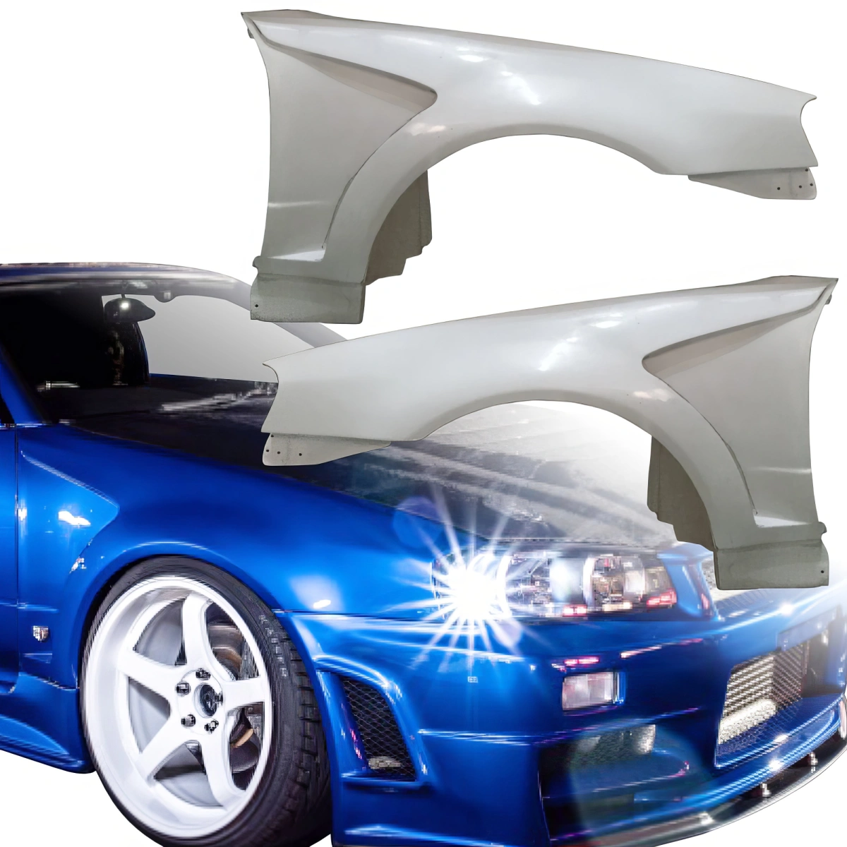 Modify your Nissan Skyline (R34) GTR 1999 with our Exterior/Fenders - 19