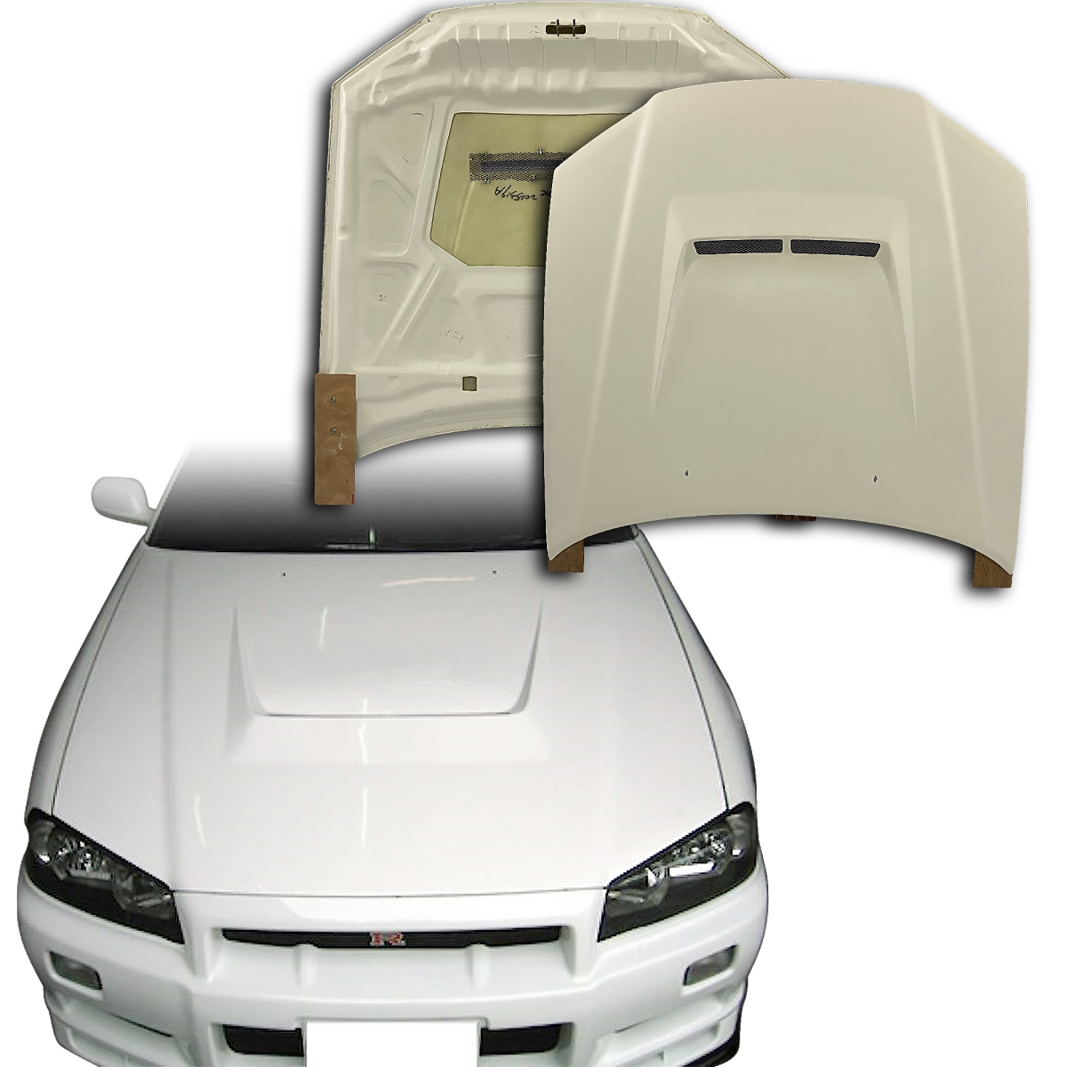 Modify your Nissan Skyline R34 1999 with our Exterior/Hoods - 