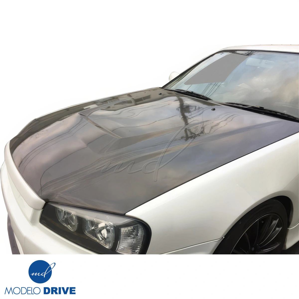 Modify your Nissan Skyline (R34) GTS 1999 with our Exterior/Hoods - 2