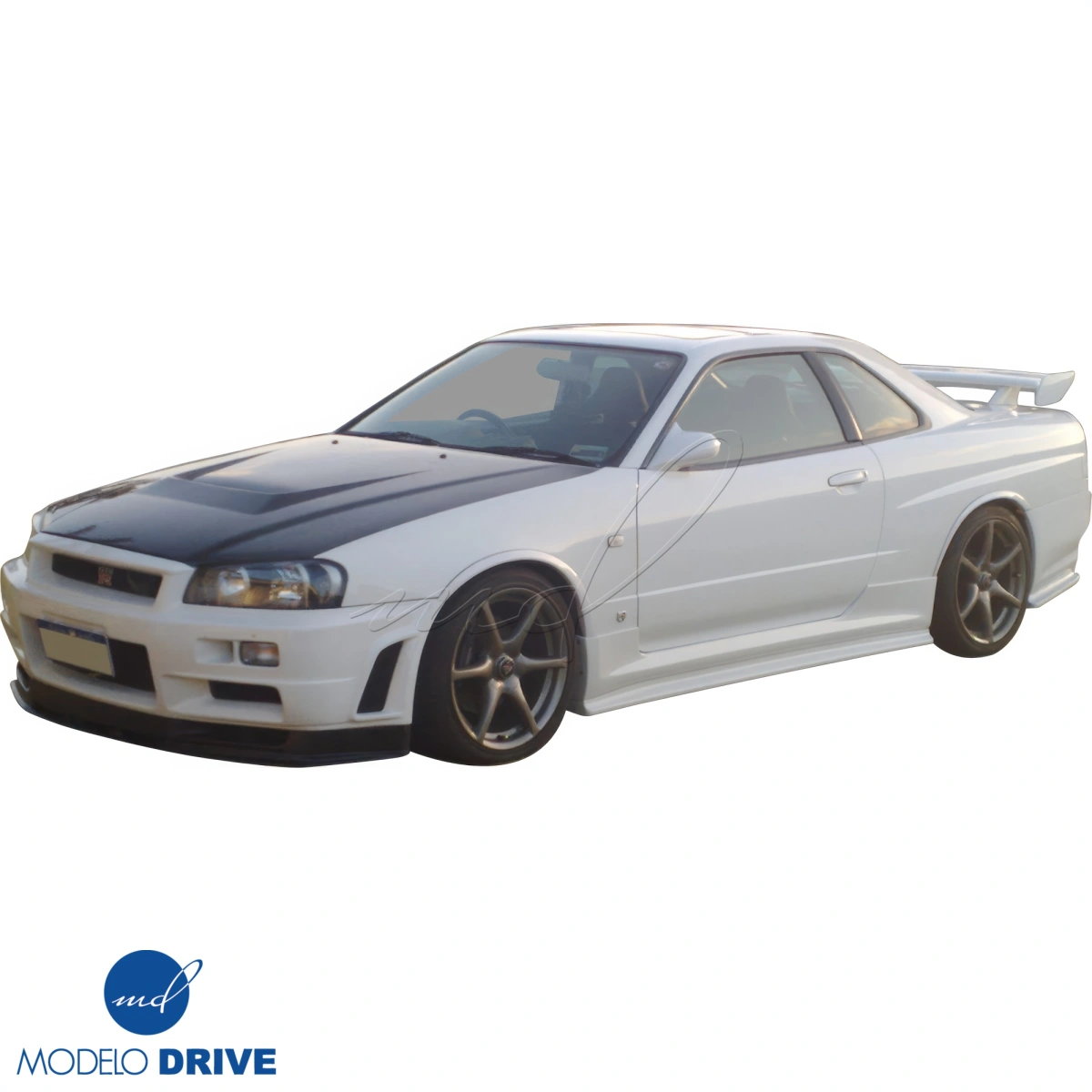Modify your Nissan Skyline (R34) GTS 1999 with our Exterior/Hoods - 5