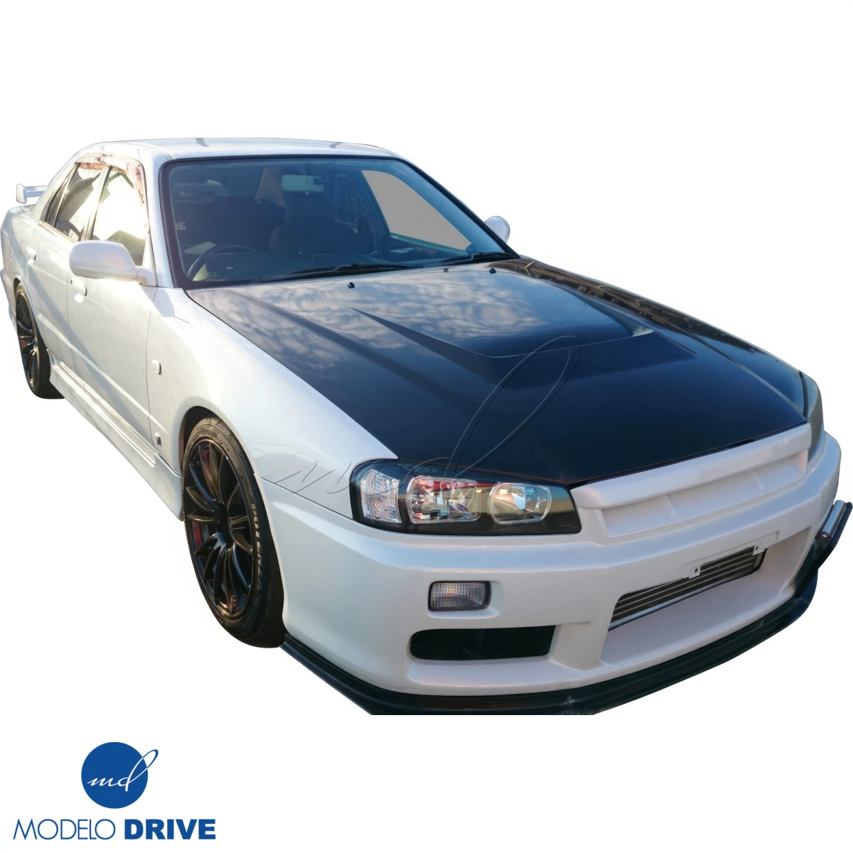 Modify your Nissan Skyline (R34) GTS 1999 with our Exterior/Hoods - 8