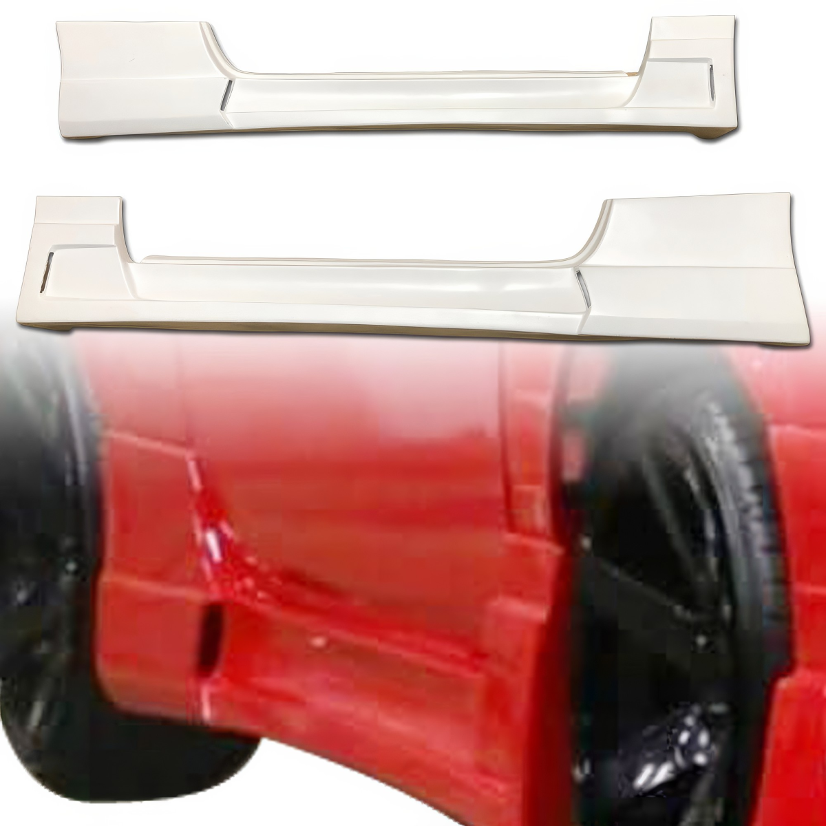 Modify your Nissan 240SX 1995 with our Exterior/Side Skirts - 