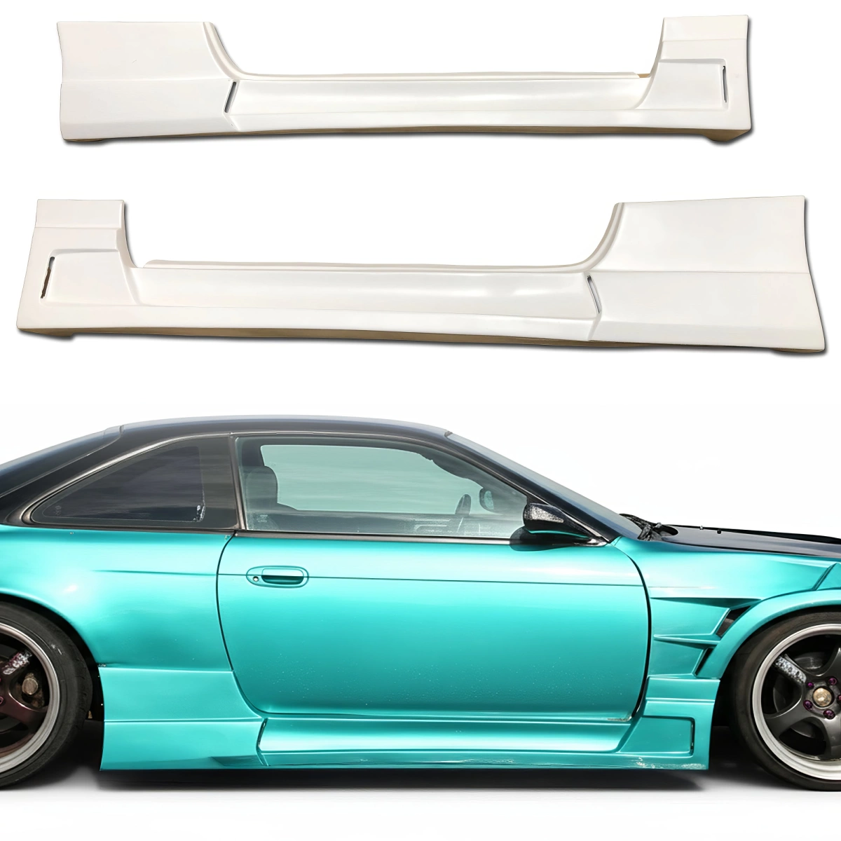Modify your Nissan 240SX 1995 with our Exterior/Side Skirts - 13