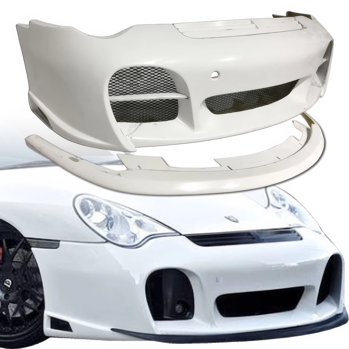 Modify your Porsche 911 2002 with our Exterior/Front Bumpers - 1