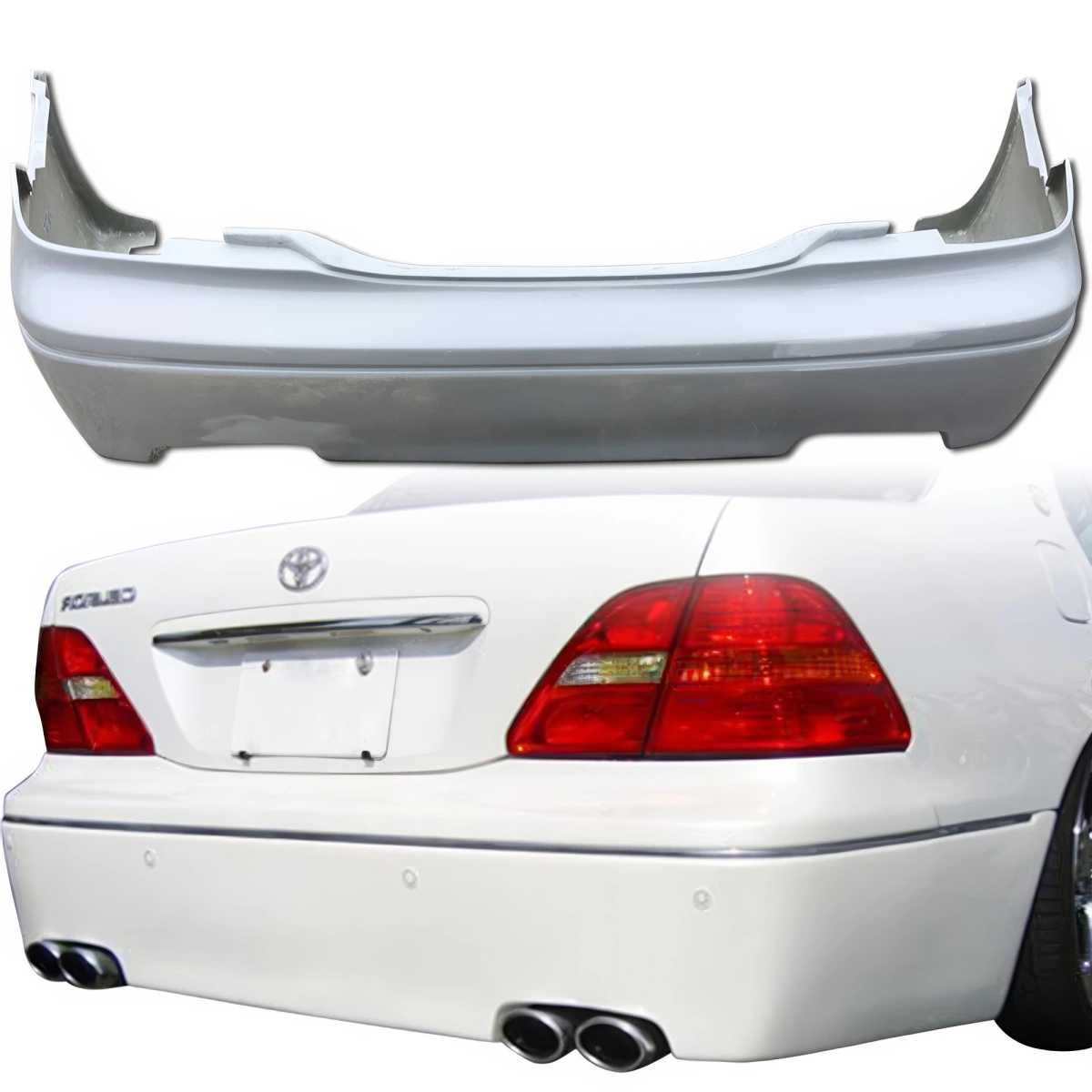 Modify your Lexus LS430 2001 with our Exterior/Rear Bumpers - 1