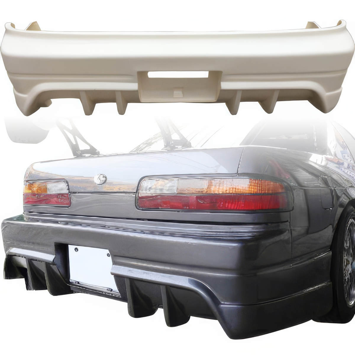 Modify your Nissan 240SX 1989 with our Exterior/Rear Bumpers or Lips - 