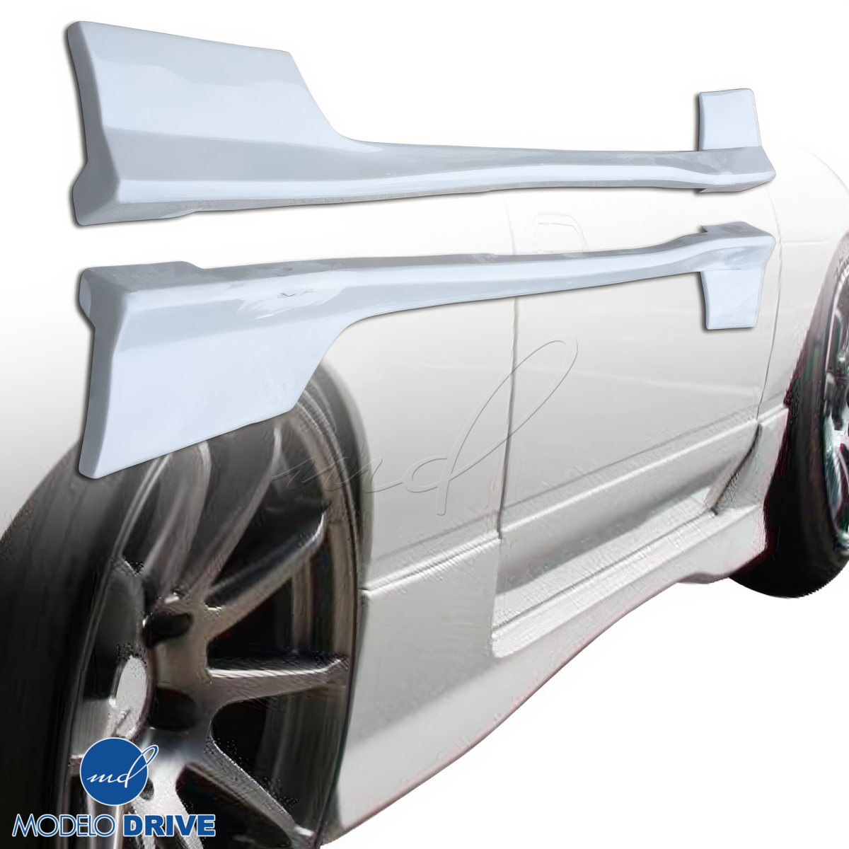 Modify your Nissan 240SX 1989 with our Exterior/Side Skirts - 