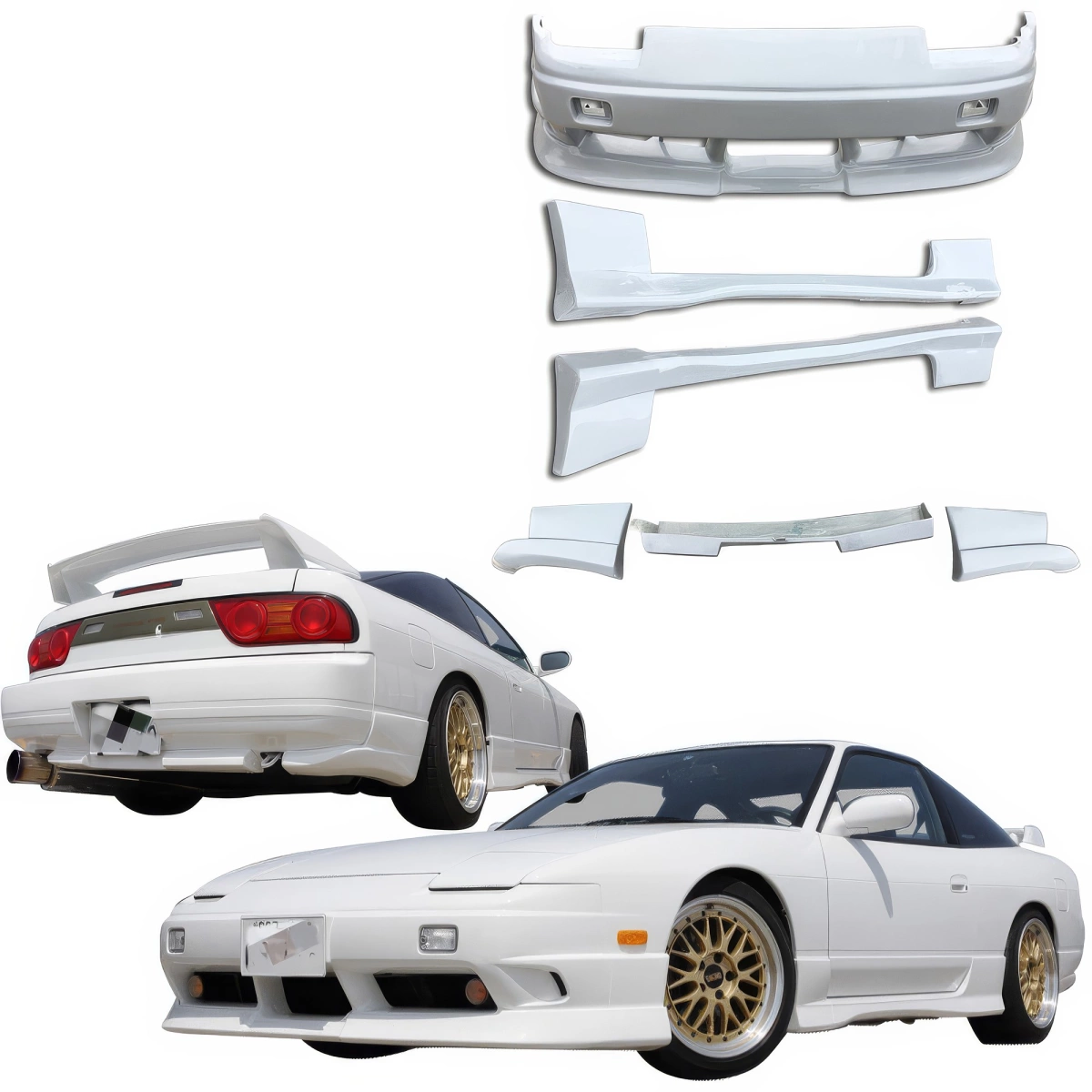 Modify your Nissan 240SX 1989 with our Exterior/Complete Body Kits - 1