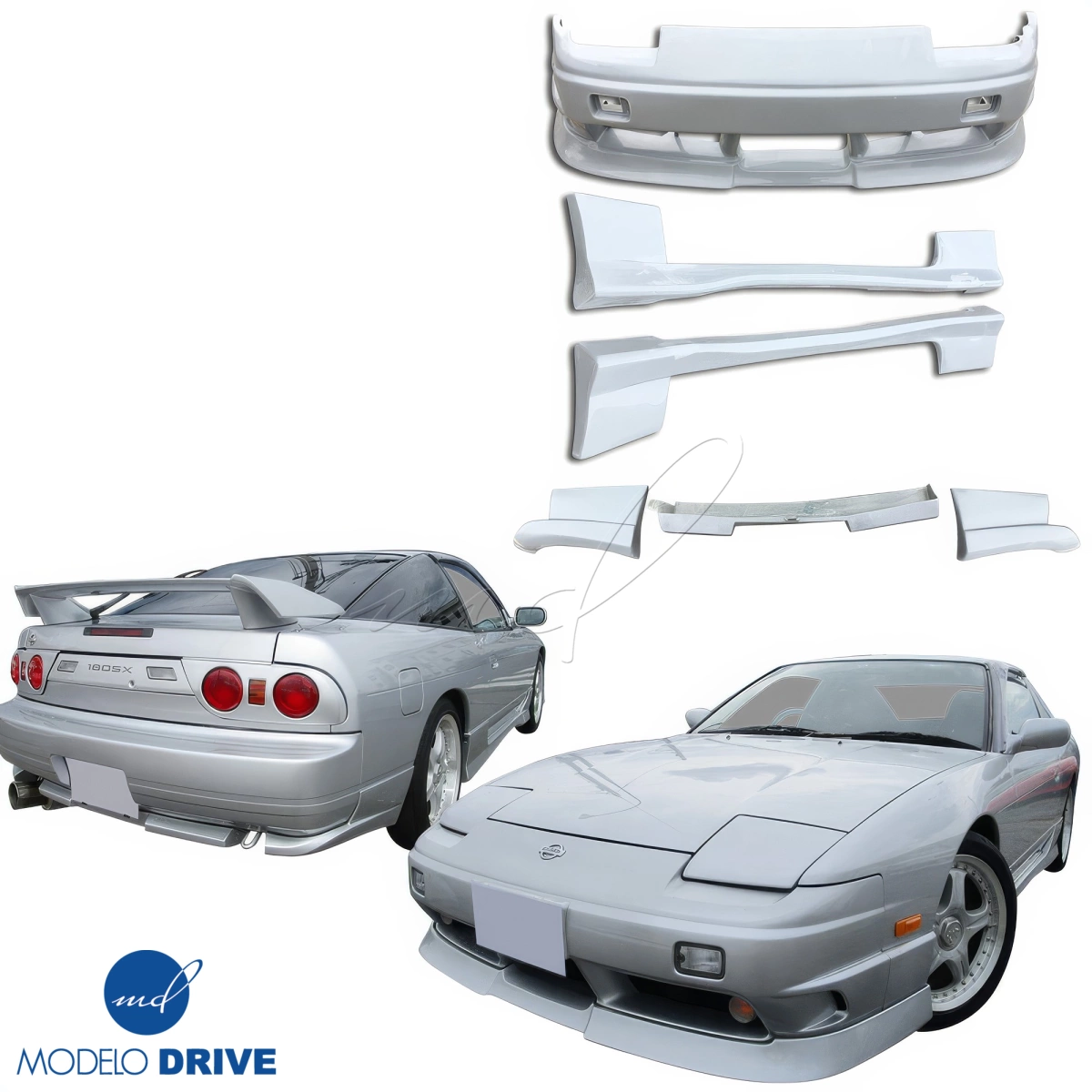Modify your Nissan 240SX 1989 with our Exterior/Complete Body Kits - 2