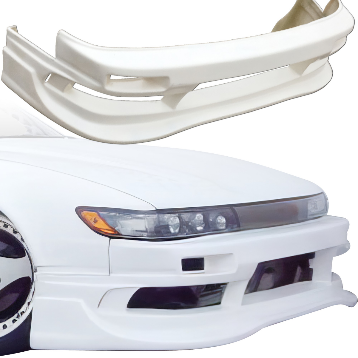 Modify your Nissan Silvia 1989 with our Exterior/Front Bumpers or Lips - 