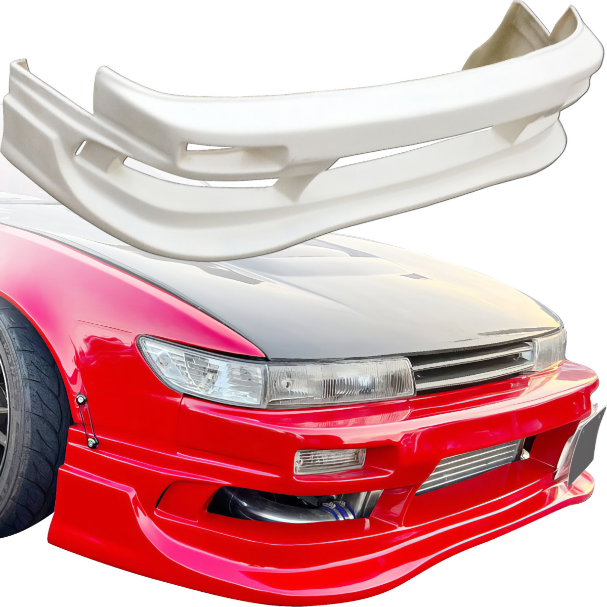 Modify your Nissan Silvia 1989 with our Exterior/Front Bumpers or Lips - 