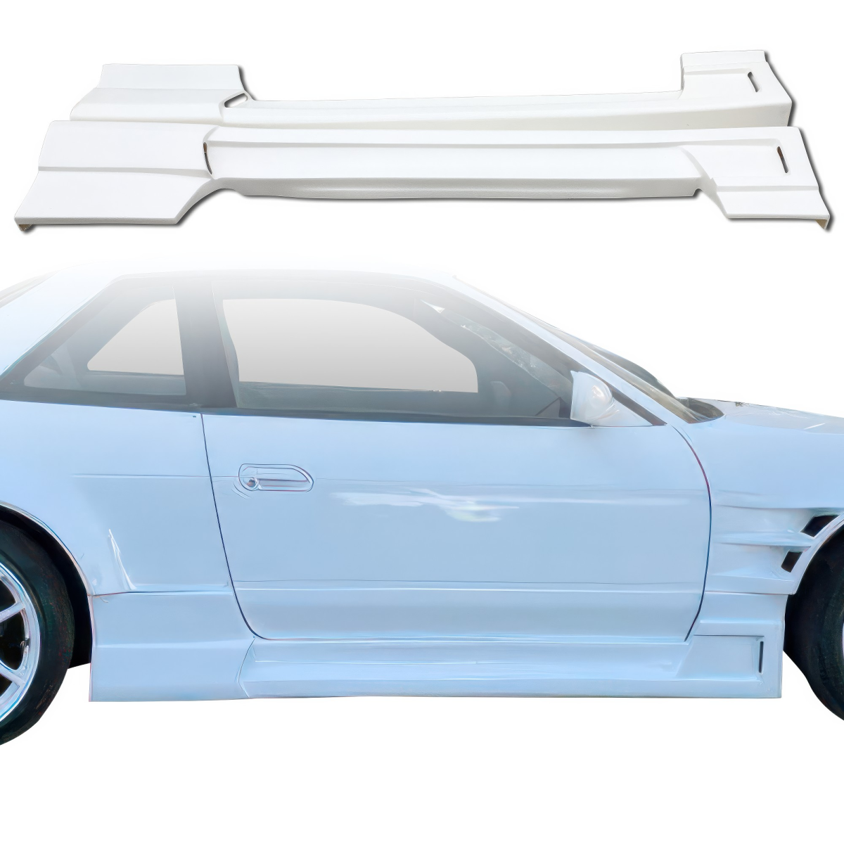 Modify your Nissan Silvia 1989 with our Exterior/Side Skirts - 