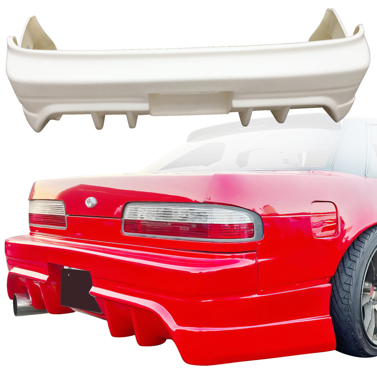 Modify your Nissan Silvia 1989 with our Exterior/Rear Bumpers or Lips - 