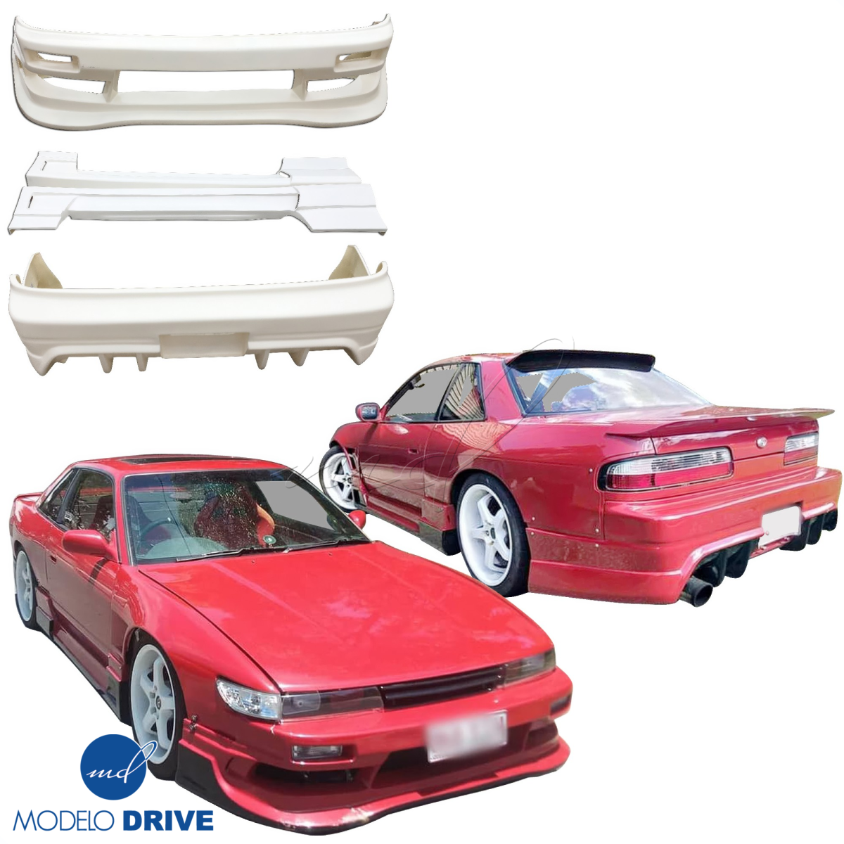 Modify your Nissan Silvia 1989 with our Exterior/Complete Body Kits - 