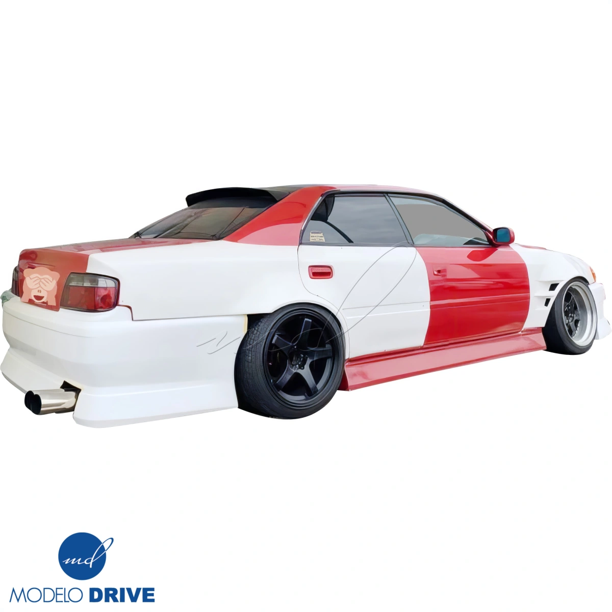 ModeloDrive FRP ORI t4 75mm Fenders (rear) 6pc (JZX100) for Chaser ModeloDrive FRP ORI t4 75mm Fenders (rear) 6pc (JZX100) for Chaser