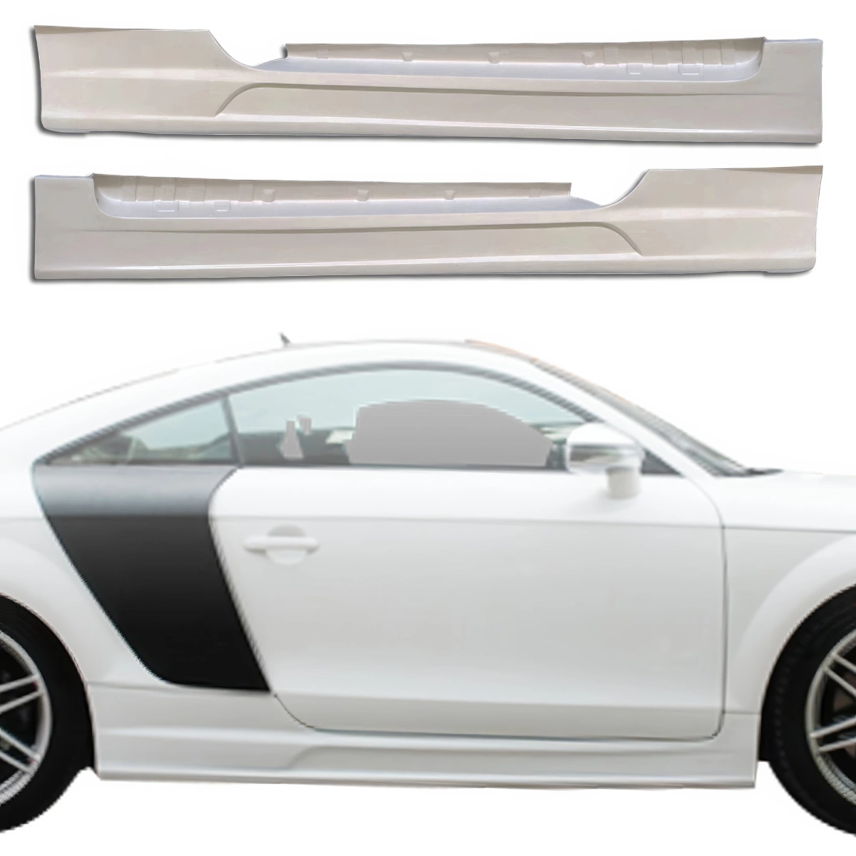 Modify your Audi TT 2008 with our Exterior/Side Skirts - 1