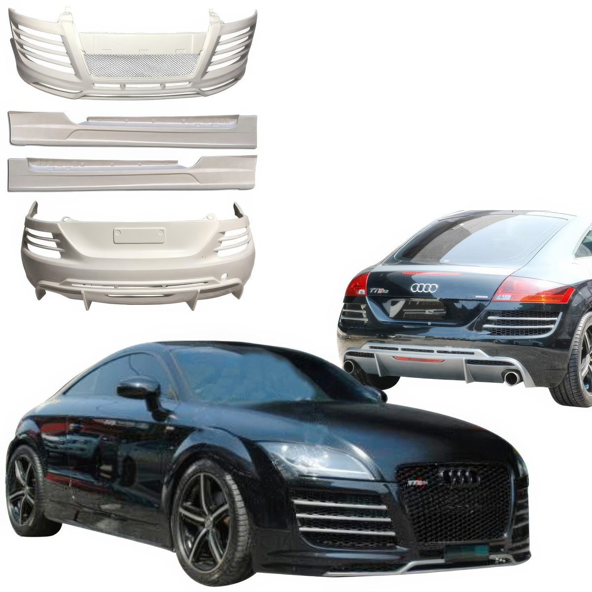 Modify your Audi TT 2008 with our Exterior/Complete Body Kits - 